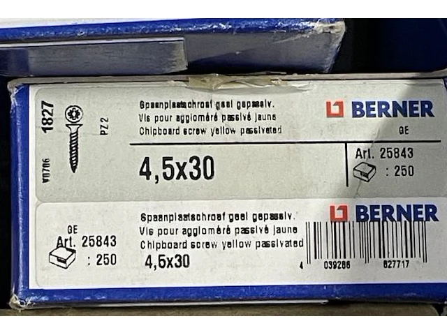 Schroeven berner - afbeelding 9 van  11