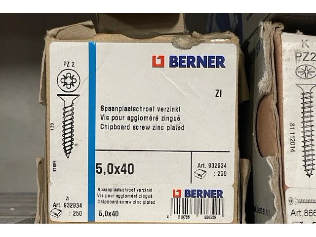 Schroeven berner - afbeelding 5 van  12