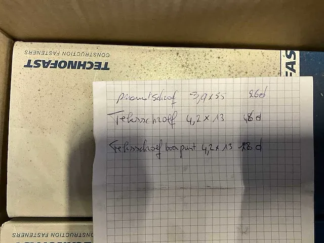 Schroeven technofast 4,2x13mm - gipsvezelplaatschroeven 3.9x55mm - afbeelding 7 van  14
