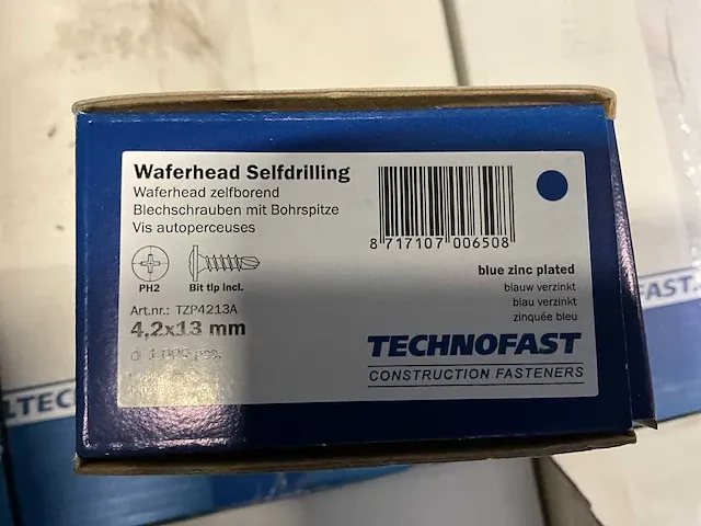 Schroeven technofast 4,2x13mm - gipsvezelplaatschroeven 3.9x55mm - afbeelding 8 van  14