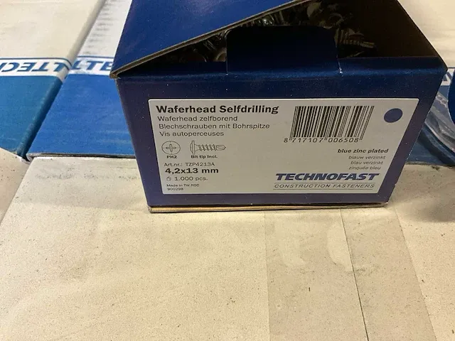 Schroeven technofast 4,2x13mm - gipsvezelplaatschroeven 3.9x55mm - afbeelding 11 van  14