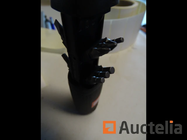 Schroevendraaier met 12 inbus bits - afbeelding 4 van  5