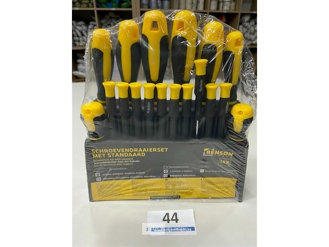 Schroevendraaierset 18 dlg in opbergrek - afbeelding 2 van  3