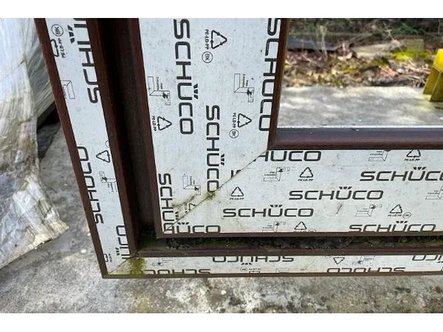 Schüco schuifraam in pvc / compleet - afbeelding 4 van  9
