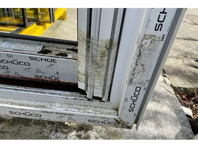 Schüco schuifraam in pvc / compleet - afbeelding 5 van  9