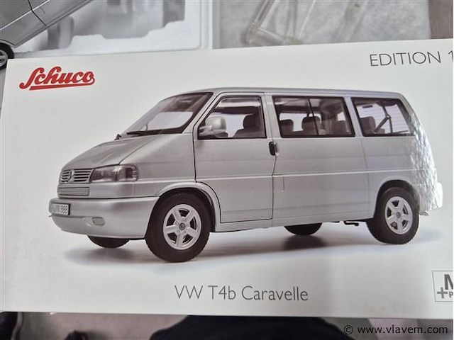 Schuco vw t4b caravelle - afbeelding 3 van  3