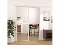 Schuifdeur - aluminium 76x205 cm wit - afbeelding 2 van  6