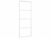 Schuifdeur - aluminium 76x205 cm wit - afbeelding 4 van  6