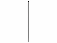 Schuifdeur - zwart - gehard glas - aluminium - afbeelding 6 van  9
