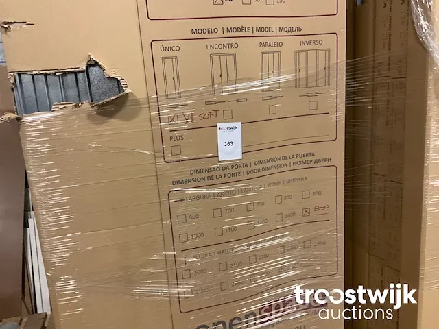 Schuifdeur inbouw kozijn - afbeelding 3 van  4