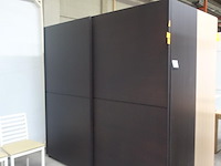 Schuifdeurkast eik - afbeelding 2 van  4