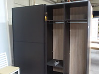 Schuifdeurkast eik - afbeelding 3 van  4