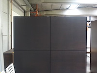 Schuifdeurkast eik - afbeelding 1 van  4