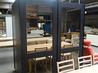 Schuifdeurkast eik - afbeelding 1 van  4