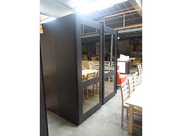 Schuifdeurkast eik - afbeelding 2 van  4