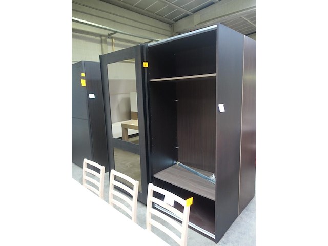 Schuifdeurkast eik - afbeelding 3 van  4