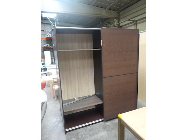 Schuifdeurkast eik - afbeelding 5 van  5