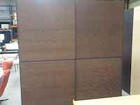 Schuifdeurkast eik - afbeelding 1 van  5