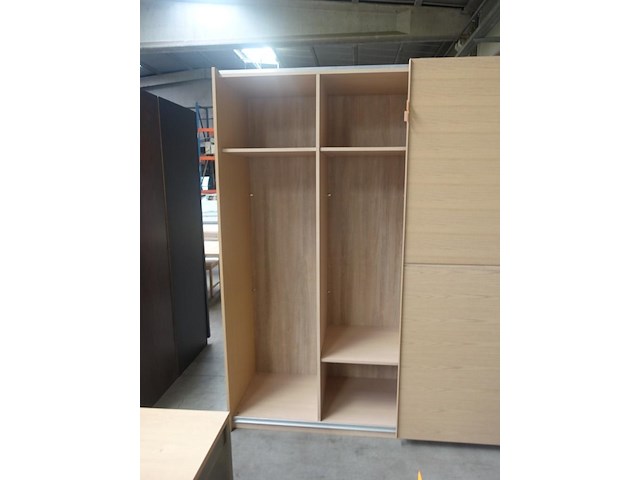 Schuifdeurkast eik - afbeelding 6 van  6