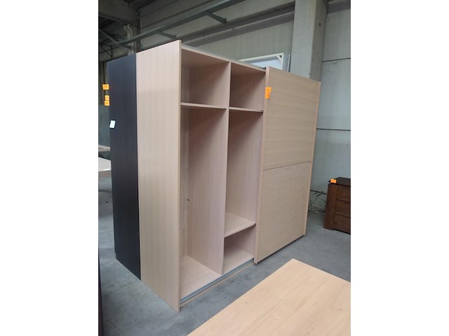 Schuifdeurkast eik - afbeelding 5 van  6