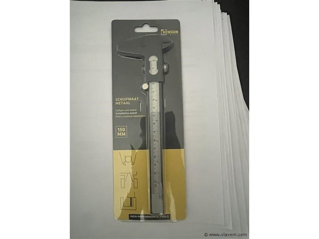 Schuifmaat 150 mm - afbeelding 1 van  2