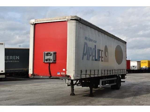 Schuifzeil oplegger fruehauf oncrs 22-110 a 2005 - afbeelding 1 van  1
