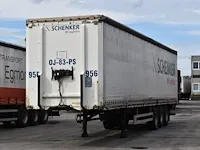 Schuifzeil oplegger pacton t3-001 2007 - afbeelding 1 van  1