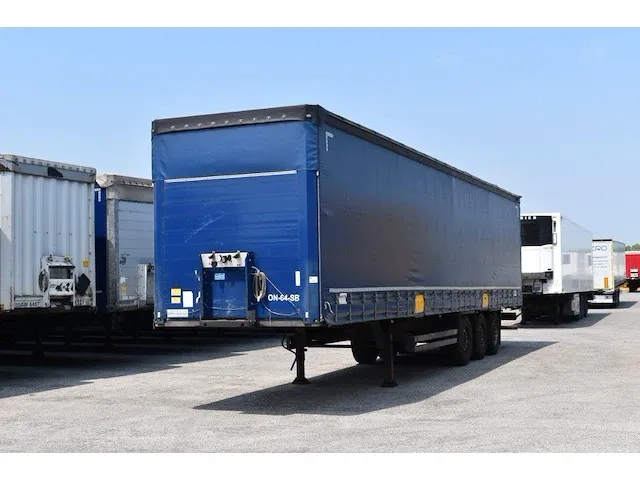 Schuifzeil oplegger schmitz cargobull scb s3t 2015 - afbeelding 1 van  1