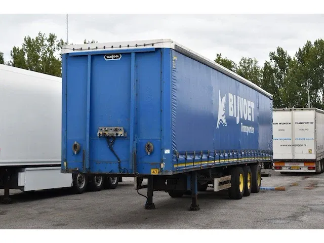 Schuifzeil oplegger van hool 3b2014 2006 - afbeelding 1 van  1