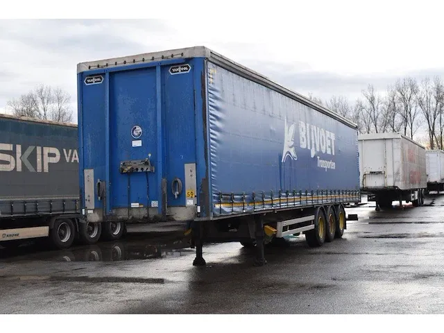 Schuifzeil oplegger van hool 3b2014 2011 - afbeelding 1 van  1