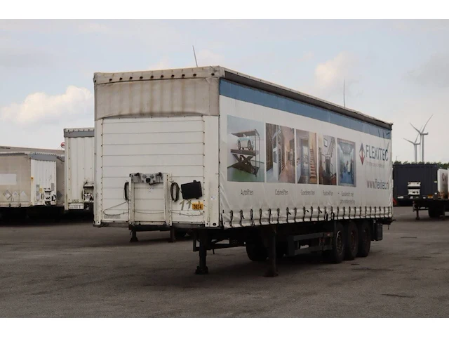 Schuifzeiloplegger schmitz cargobull scs 24/l - 13.62 p e b (s01) 2008 - afbeelding 1 van  1