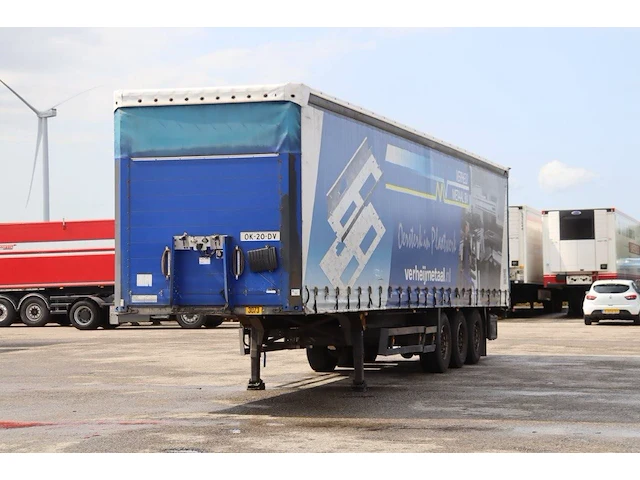 Schuifzeiloplegger schmitz scs 24 2008 - afbeelding 1 van  1