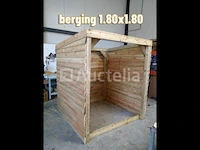 Schuilhut 1,80x1,80 - afbeelding 2 van  5