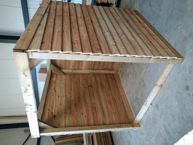 Schuilhut 1,80x1,80 - afbeelding 2 van  5