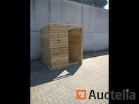 Schuilhut 1,80x3,60 met voorwand - afbeelding 1 van  4