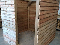 Schuilhut 1,80x3,60 met voorwand - afbeelding 2 van  4