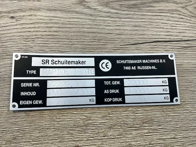 Schuitemaker rapide 160tg opraapwagen - afbeelding 14 van  22