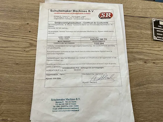Schuitemaker rapide 160tg opraapwagen - afbeelding 15 van  22