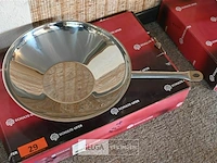 Schulte-ufer inductie wok pan ø 34cm - afbeelding 2 van  2