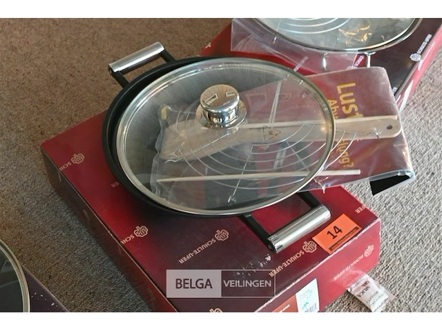 Schulte-ufer wok pan ø 32cm - afbeelding 1 van  2