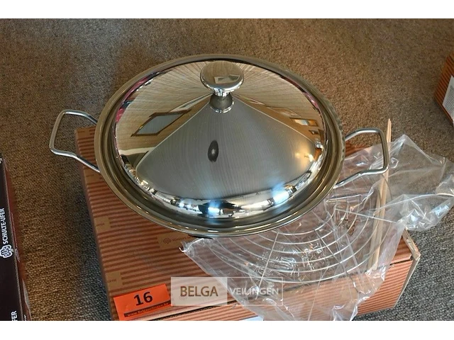 Schulte-ufer wok pan ø 34cm - afbeelding 1 van  2