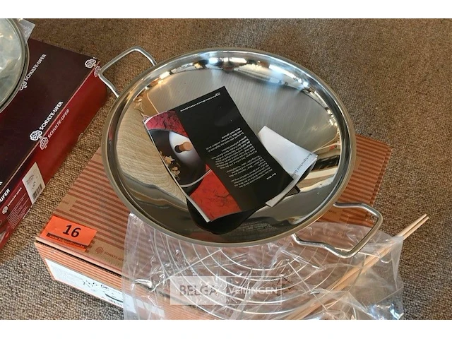 Schulte-ufer wok pan ø 34cm - afbeelding 2 van  2