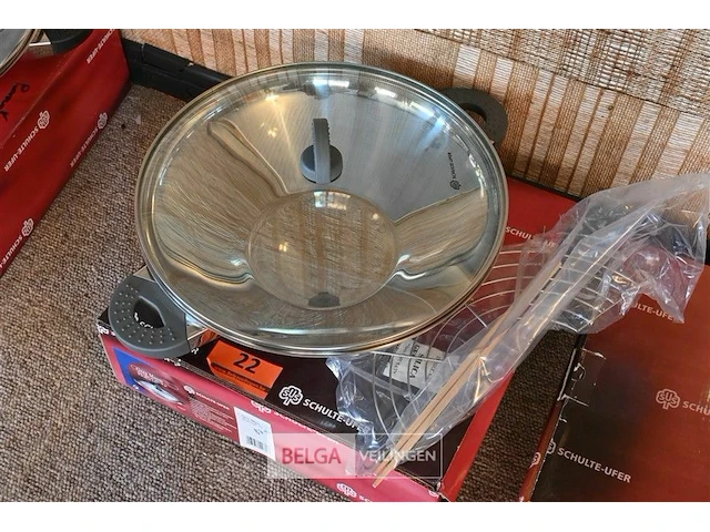 Schulte-ufer wok pan ø 34cm - afbeelding 1 van  1