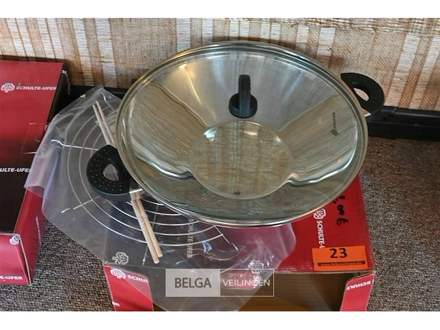 Schulte-ufer wok pan ø 34cm - afbeelding 2 van  2