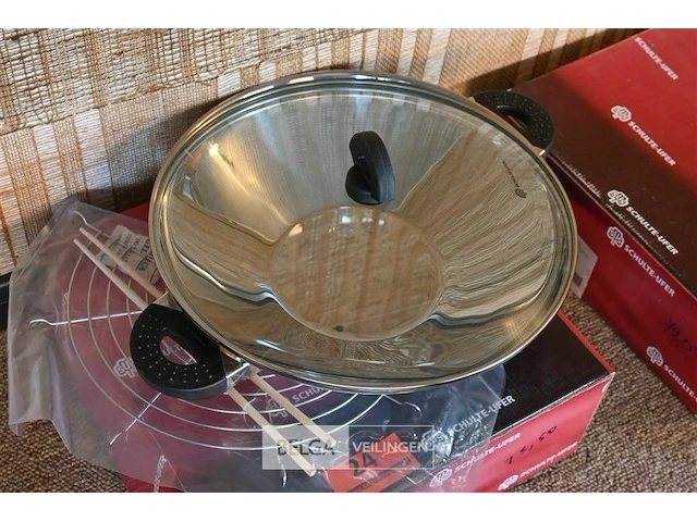 Schulte-ufer wok pan ø 34cm - afbeelding 1 van  1