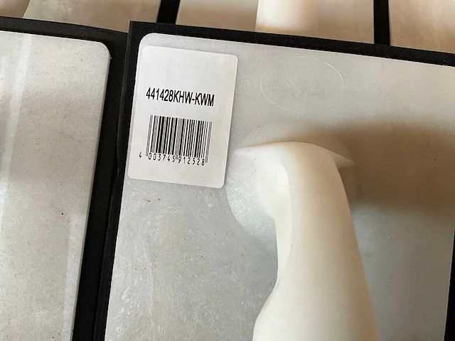 Schuurbord kunststof met zwart rubber (23x) - afbeelding 4 van  5