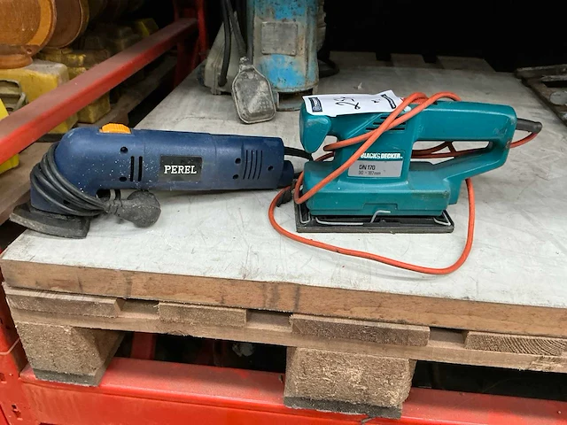 Schuurmachine (2x) - afbeelding 1 van  3