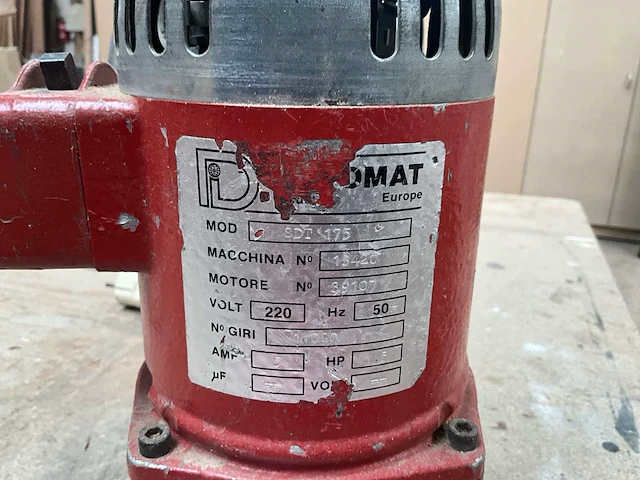 Schuurmachine devomat sdt175 - afbeelding 4 van  6