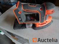 Schuurmachine driehoekige draadloos 18 v black&decker bdcds18 - afbeelding 4 van  5