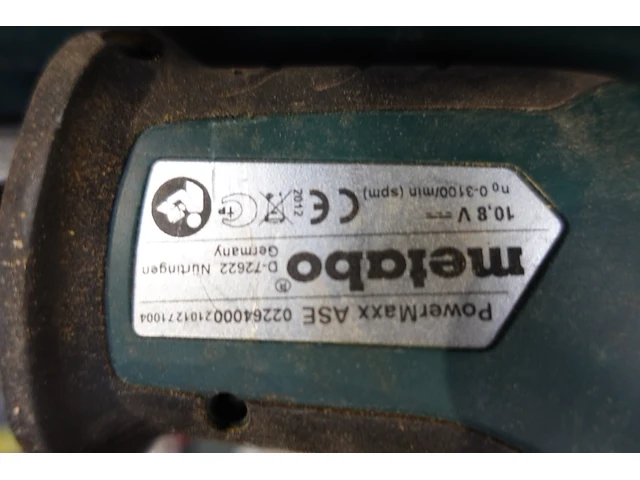 Schuurmachine en reciprozaag metabo - afbeelding 2 van  3